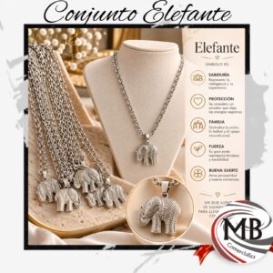 CONJUNTOS ACERO QUIRURGICO ELEFANTE MB247