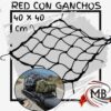 Red elástica con ganchos 40x40 cm para moto y equipaje accesorios automotor bazar venta mayorista MB Comercializa.